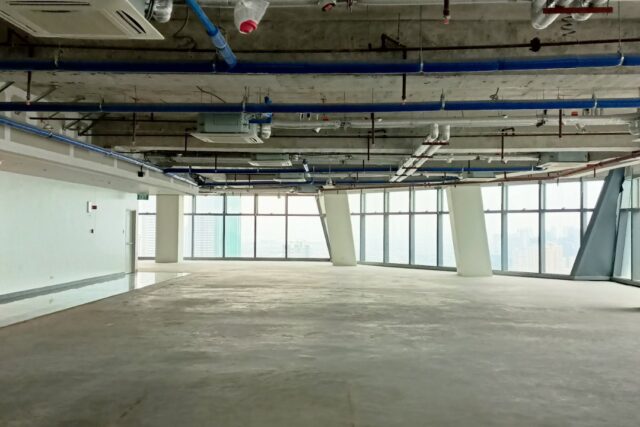 New Office Space for Lease in Ortigas Center with Bare Shell Condition